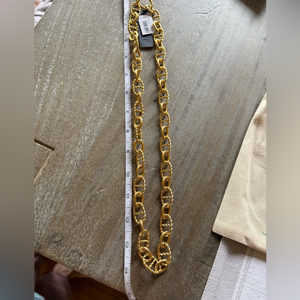 J. Crew Rope Chainlink Necklace - Picture 7 of 8